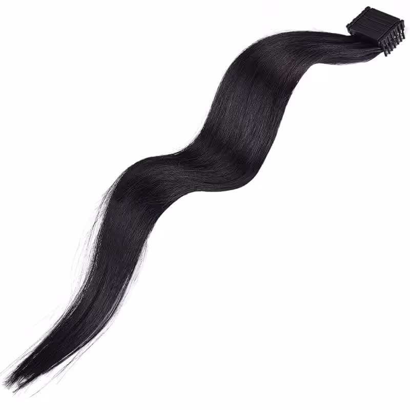 6D Extensions cheveux 2ème génération, 100g color 1 new2