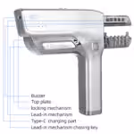 6D hair extension machine, micro-laser 3 th génération demo 01