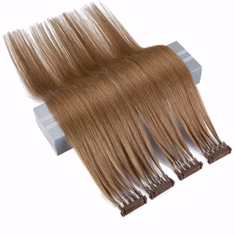 6D Hair extensions 2nd generation, 100g color 6