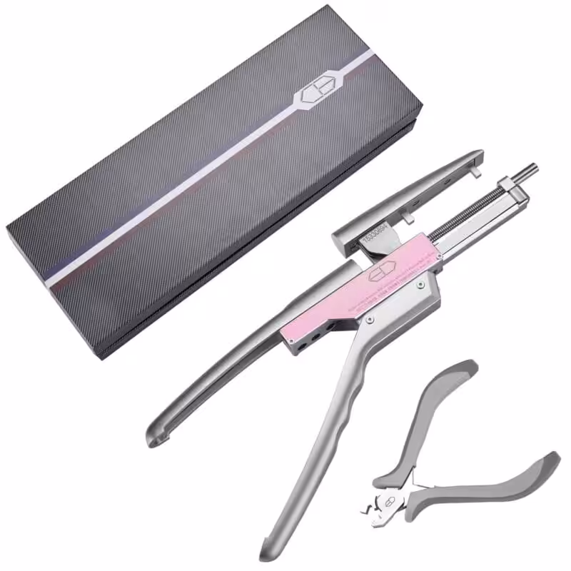6D Hair extensions machine, second generation demo 01