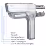 6D hair extension machine, micro-laser 3 th génération demo 01