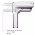 6D hair extension machine, micro-laser 3 th génération demo 03
