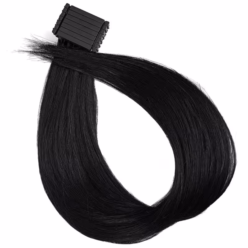 6D Hair extensions 2nd generation, 100g color 1 new4