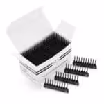 6D hair extensions buckle first generation black 01