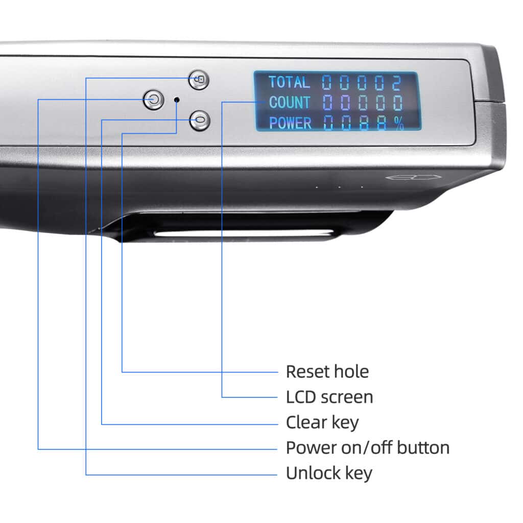 6D hair extension machine, micro-laser 3 th génération demo 02